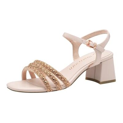 MARCO TOZZI Femme Sandale mit Absatz Talon, Poudre, 37 EU - Publicité MARCO TOZZI Femme Sandale mit Absatz Talon, Poudre, 37 EU - Publicité