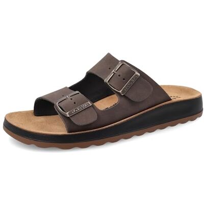 Fly Flot Alvignano, Sandales pour Homme synthétique, avec Deux Boucles réglables, Semelle intérieure en Cuir Mule, T Moro, 44 EU - Publicité Fly Flot Alvignano, Sandales pour Homme synthétique, avec Deux Boucles réglables, Semelle intérieure en Cuir Mule, T Moro, 44 EU - Publicité