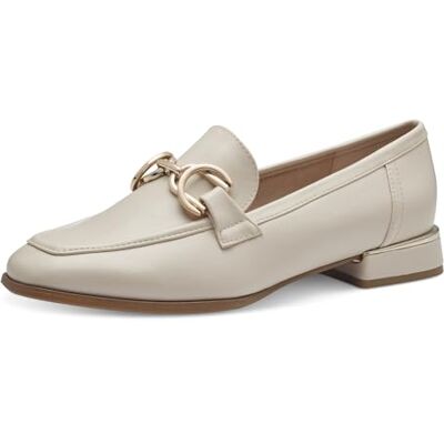 MARCO TOZZI Mocassin by Guido Maria Kretschmer Femme, Crème, 38 EU - Publicité MARCO TOZZI Mocassin by Guido Maria Kretschmer Femme, Crème, 38 EU - Publicité