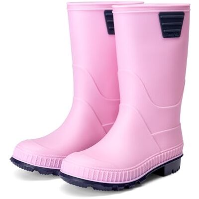DREAM PAIRS Bottes de Pluie Enfant Fille Garçon Légeres Faciles À Enfiler avec Semelle Antidérapante pour Jeux en Extérieur par Temps de Pluie,Size 33.5,Rose,KKUMRB2506 - Publicité DREAM PAIRS Bottes de Pluie Enfant Fille Garçon Légeres Faciles À Enfiler avec Semelle Antidérapante pour Jeux en Extérieur par Temps de Pluie,Size 33.5,Rose,KKUMRB2506 - Publicité