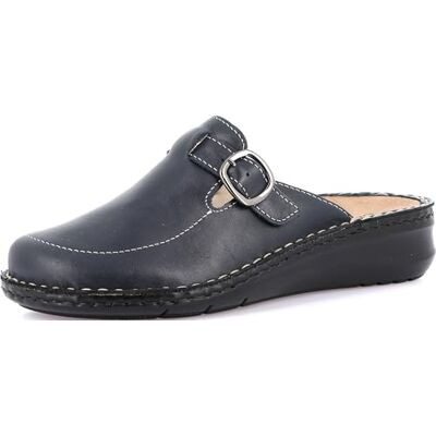 GRÜNLAND GRUNLAND-DAMI-Chaussons Confort Bout fermé en cuir véritable, Semelle intérieure amovible en liège et cuir, Semelle Conforma et coutures faites main - Publicité GRÜNLAND GRUNLAND-DAMI-Chaussons Confort Bout fermé en cuir véritable, Semelle intérieure amovible en liège et cuir, Semelle Conforma et coutures faites main - Publicité