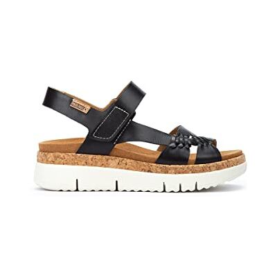 Pikolinos Sandales à Semelles compensées en Cuir Palma pour Femme Color Black - Publicité Pikolinos Sandales à Semelles compensées en Cuir Palma pour Femme Color Black - Publicité