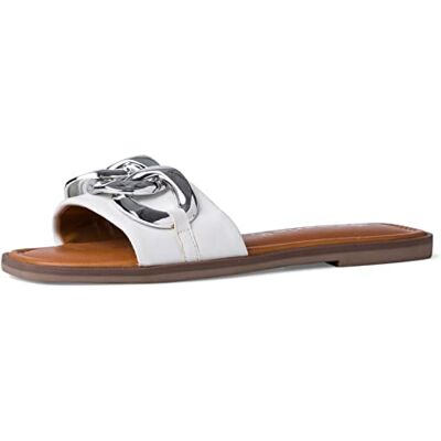 Tamaris Chaussons pour femme 1-1-27119-30, Blanc/argent, 37 EU - Publicité Tamaris Chaussons pour femme 1-1-27119-30, Blanc/argent, 37 EU - Publicité