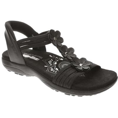 Skechers Chaussures à enfiler Reggae Slim Blooming Romance pour femme, noir/noir, 7 - Publicité Skechers Chaussures à enfiler Reggae Slim Blooming Romance pour femme, noir/noir, 7 - Publicité