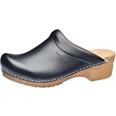 Sanita Sandra Sabots Ouvert Produit Original Fabriqué à la Main pour Femme Assise Plantaire de Forme Anatomique avec Mousse Souple Noir 36 EU - Publicité Sanita Sandra Sabots Ouvert Produit Original Fabriqué à la Main pour Femme Assise Plantaire de Forme Anatomique avec Mousse Souple Noir 36 EU - Publicité