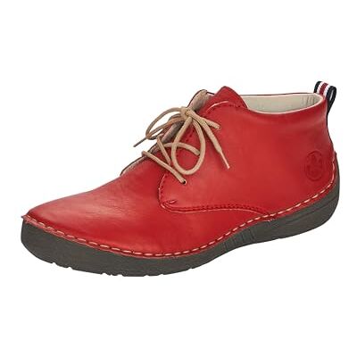 Rieker Bottines pour femme 52522, rouge, 37 EU - Publicité Rieker Bottines pour femme 52522, rouge, 37 EU - Publicité