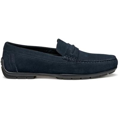 Geox U Moner W 2FIT Moccasin pour Homme, Bleu, 45 EU, Bleu, 45 EU - Publicité Geox U Moner W 2FIT Moccasin pour Homme, Bleu, 45 EU, Bleu, 45 EU - Publicité