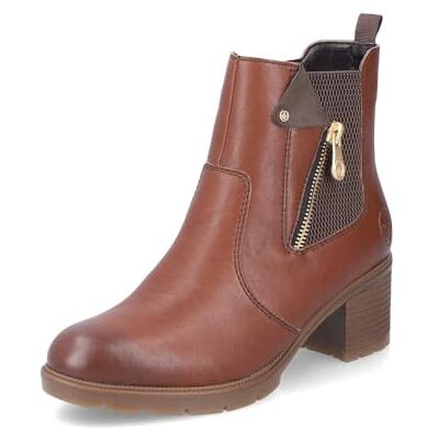 Rieker Bottines pour femme 77550 Marron Taille 42 EU, marron, 42 EU - Publicité Rieker Bottines pour femme 77550 Marron Taille 42 EU, marron, 42 EU - Publicité