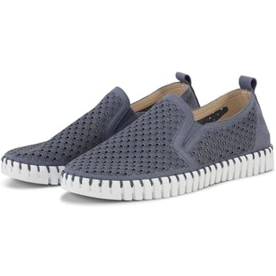 ILSE JACOBSEN HORNBAEK Tulip140MEN Chaussures bateau à enfiler pour homme, gris/bleu, 47 EU - Publicité ILSE JACOBSEN HORNBAEK Tulip140MEN Chaussures bateau à enfiler pour homme, gris/bleu, 47 EU - Publicité