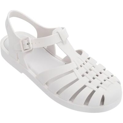 Melissa Unisex Besitz Anzeige Sandale, blanc, 40.5 EU - Publicité Melissa Unisex Besitz Anzeige Sandale, blanc, 40.5 EU - Publicité