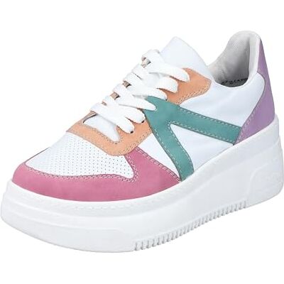 Rieker Femme M7814 Chaussures Basses à Lacets, Blanc, 40 EU - Publicité Rieker Femme M7814 Chaussures Basses à Lacets, Blanc, 40 EU - Publicité