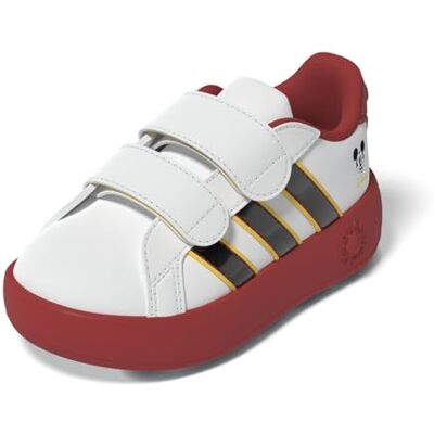 Adidas Mixte bébé Disney Mickey Mouse Grand Court Shoes Infants, FTWR White/Core Black/Bold Gold, 26 EU - Publicité Adidas Mixte bébé Disney Mickey Mouse Grand Court Shoes Infants, FTWR White/Core Black/Bold Gold, 26 EU - Publicité