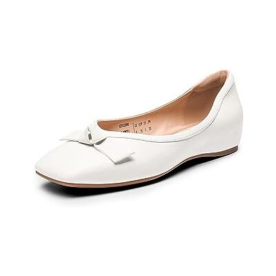DREAM PAIRS Ballerines Femme à Petit Talon Compensé, Bout Carré Confortable, Chaussures Élégantes pour Mariage, Cérémonie, Soirée ou Bureau,Size 38.5,Blanc,SDFA2309W - Publicité DREAM PAIRS Ballerines Femme à Petit Talon Compensé, Bout Carré Confortable, Chaussures Élégantes pour Mariage, Cérémonie, Soirée ou Bureau,Size 38.5,Blanc,SDFA2309W - Publicité