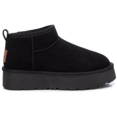 XTI Bottines Femme Noir Chaussures confortables et polyvalentes Mode décontractée Modèle 14221203 (Taille38) - Publicité XTI Bottines Femme Noir Chaussures confortables et polyvalentes Mode décontractée Modèle 14221203 (Taille38) - Publicité