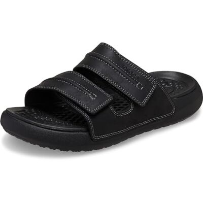 Crocs Homme Yukon Vista II LR Sandal Sandales, Black, 45/46 EU - Publicité Crocs Homme Yukon Vista II LR Sandal Sandales, Black, 45/46 EU - Publicité