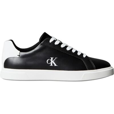 Calvin Klein Baskets Cupsole Femme Low Pro en Cuir, Noir (Black), 38 - Publicité Calvin Klein Baskets Cupsole Femme Low Pro en Cuir, Noir (Black), 38 - Publicité