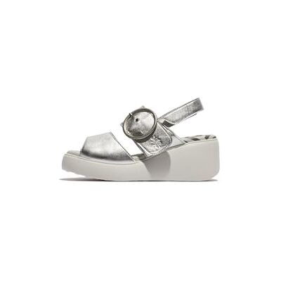 Fly London Women's DIGO939FLY Sandal, Silver, 40 - Publicité Fly London Women's DIGO939FLY Sandal, Silver, 40 - Publicité