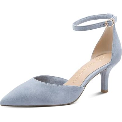 MARCO TOZZI Escarpins Femme Semelle Feel Me Souple Doublure Douce Bout Pointu, Bleu (LT.Blue), 41 EU - Publicité MARCO TOZZI Escarpins Femme Semelle Feel Me Souple Doublure Douce Bout Pointu, Bleu (LT.Blue), 41 EU - Publicité
