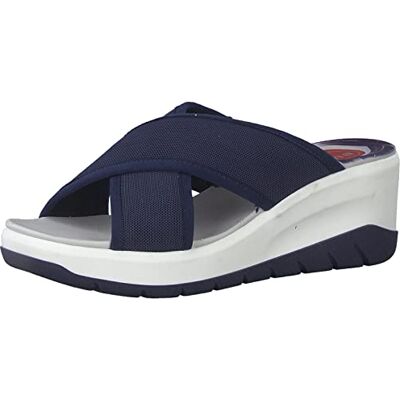 Jana Femme 8-27260-20 Mules, Bleu Marine, 40 EU Large - Publicité Jana Femme 8-27260-20 Mules, Bleu Marine, 40 EU Large - Publicité
