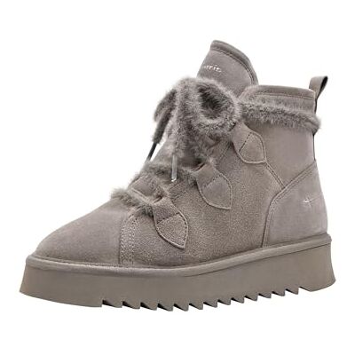 Tamaris Femme Damen WL Lace Boot Botte de Neige, Gris, 36 EU - Publicité Tamaris Femme Damen WL Lace Boot Botte de Neige, Gris, 36 EU - Publicité