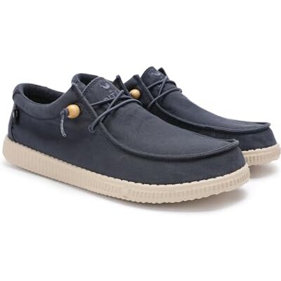 WALK IN PITAS WP150 Washed Mocassins pour Hommes Chaussures Bateau Slipon Loafers Baskets d'été Sneakers Pantoufles Estivales Chaussures de Walkinpitas Marin 44 - Publicité WALK IN PITAS WP150 Washed Mocassins pour Hommes Chaussures Bateau Slipon Loafers Baskets d'été Sneakers Pantoufles Estivales Chaussures de Walkinpitas Marin 44 - Publicité