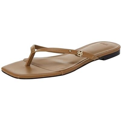 BOSS Femme Charlize_Thong10_VC Lanière, Medium Beige, 40 EU - Publicité BOSS Femme Charlize_Thong10_VC Lanière, Medium Beige, 40 EU - Publicité