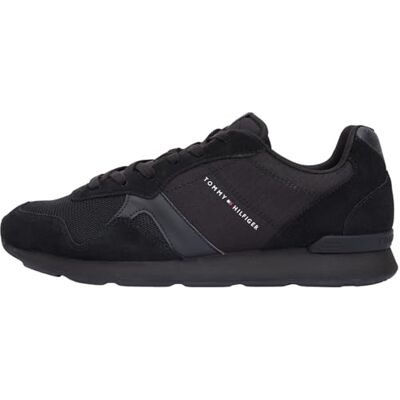 Tommy Hilfiger Maxlite Mix FM0FM05830 Low Top, Noir (Noir), Pointure 42 - Publicité Tommy Hilfiger Maxlite Mix FM0FM05830 Low Top, Noir (Noir), Pointure 42 - Publicité