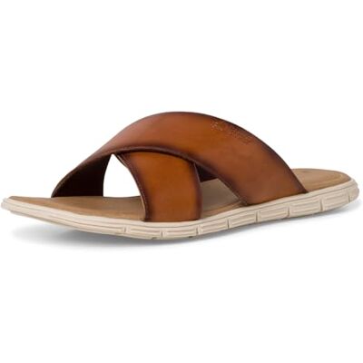 s.Oliver Homme Sandale Glissante, Cognac, 42 EU - Publicité s.Oliver Homme Sandale Glissante, Cognac, 42 EU - Publicité