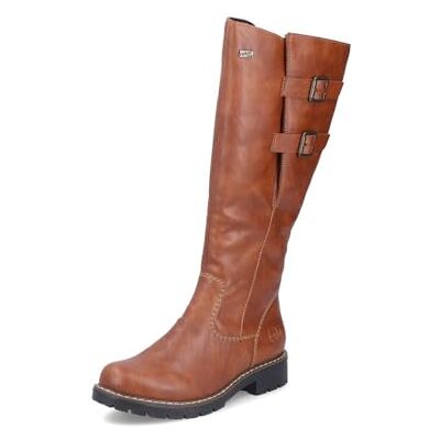 Rieker Bottes en Cuir Femmes Y9193, Pointure:37 EU, La Couleur:Marron - Publicité Rieker Bottes en Cuir Femmes Y9193, Pointure:37 EU, La Couleur:Marron - Publicité
