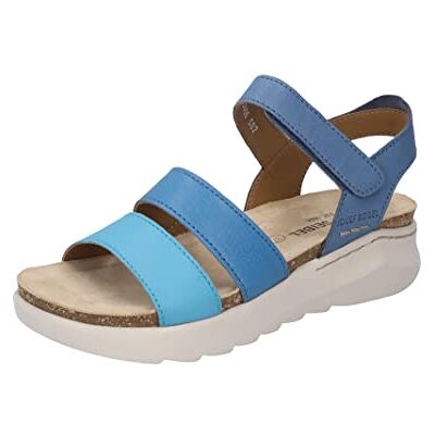 Josef Seibel Femme Sandale à lanières Celine 06, Dame Sandales,Largeur G (Normale),Plate,Sandale,Chaussure d'été,Bleu (Blau-Multi),38 EU / 5 UK - Publicité Josef Seibel Femme Sandale à lanières Celine 06, Dame Sandales,Largeur G (Normale),Plate,Sandale,Chaussure d'été,Bleu (Blau-Multi),38 EU / 5 UK - Publicité