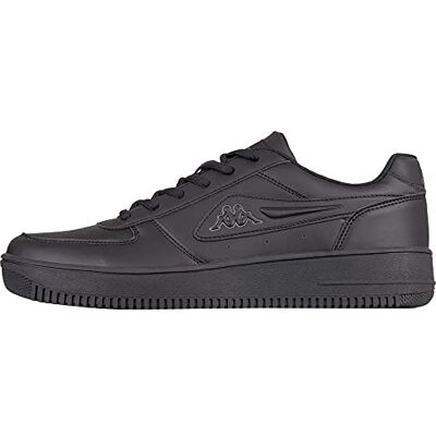 Kappa Bash, Sneakers Basses Mixte, Noir/Gris 1116, 36 EU - Publicité Kappa Bash, Sneakers Basses Mixte, Noir/Gris 1116, 36 EU - Publicité