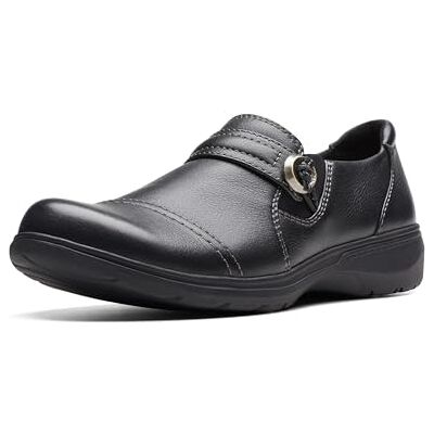 Clarks Mocassins Carleigh Pearl pour Femme, Cuir Noir, 11 Narrow - Publicité Clarks Mocassins Carleigh Pearl pour Femme, Cuir Noir, 11 Narrow - Publicité