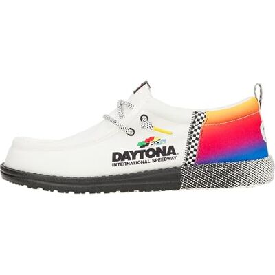 HEYDUDE X NASCAR, Mocassins à enfiler pour homme, confortables et légers, Crème au beurre/multicolore, 42 EU - Publicité HEYDUDE X NASCAR, Mocassins à enfiler pour homme, confortables et légers, Crème au beurre/multicolore, 42 EU - Publicité