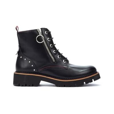 Pikolinos Bottines Plates en Cuir Vicar pour Femme Color Black - Publicité Pikolinos Bottines Plates en Cuir Vicar pour Femme Color Black - Publicité