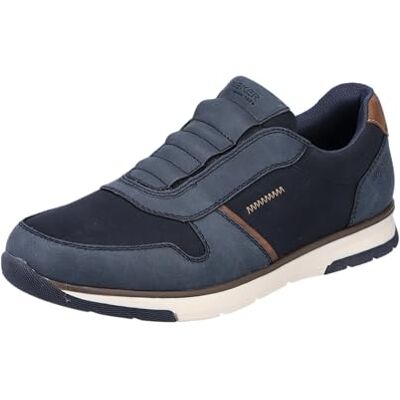 Rieker Men's B2052 Loafer, Bleu, 12.5 UK Wide - Publicité Rieker Men's B2052 Loafer, Bleu, 12.5 UK Wide - Publicité
