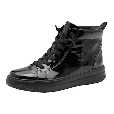 Jana baskets Step In femme confort large vegan, Black Patent, 38 EU - Publicité Jana baskets Step In femme confort large vegan, Black Patent, 38 EU - Publicité