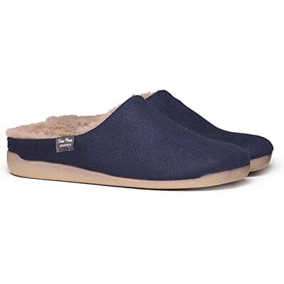 TONI PONS Chaussons de maison pour homme en tissu NOTI-BD Marine, 43 EU. Publicité TONI PONS Chaussons de maison pour homme en tissu NOTI-BD Marine, 43 EU. Publicité