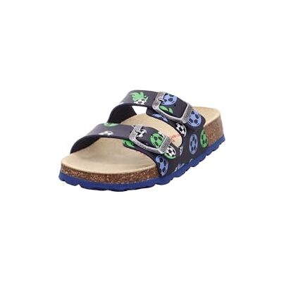 Superfit Chaussons pour garçon, Bleu et vert 8020., 24 EU - Publicité Superfit Chaussons pour garçon, Bleu et vert 8020., 24 EU - Publicité