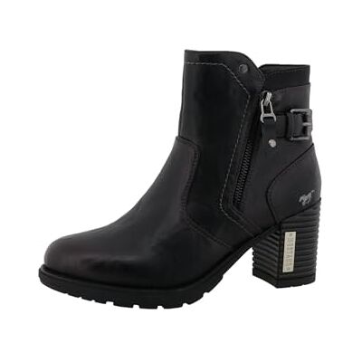 MUSTANG Bottines Femme , Pointure:41 EU, La Couleur:Noir - Publicité MUSTANG Bottines Femme , Pointure:41 EU, La Couleur:Noir - Publicité