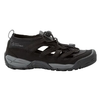 Jack Wolfskin Sandales Vili unisexes pour enfant, Noir, 27 EU - Publicité Jack Wolfskin Sandales Vili unisexes pour enfant, Noir, 27 EU - Publicité