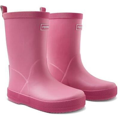 Reima Bottes en caoutchouc Taikuus pour enfants, hauteur cheville, imperméables en caoutchouc durable, bottes de pluie pour filles et garçons, Rose licorne, 24 EU Large - Publicité Reima Bottes en caoutchouc Taikuus pour enfants, hauteur cheville, imperméables en caoutchouc durable, bottes de pluie pour filles et garçons, Rose licorne, 24 EU Large - Publicité