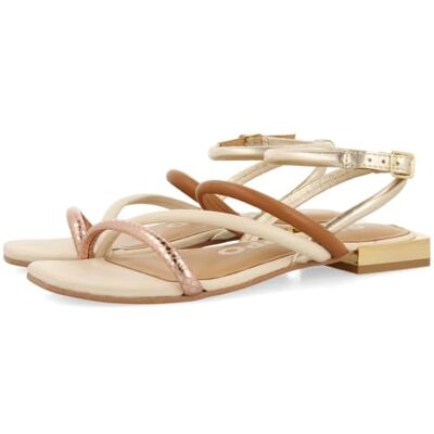 GIOSEPPO LATAH, Sandale pour femme, Off-White, 41 EU, blanc ivoire, 41 EU - Publicité GIOSEPPO LATAH, Sandale pour femme, Off-White, 41 EU, blanc ivoire, 41 EU - Publicité