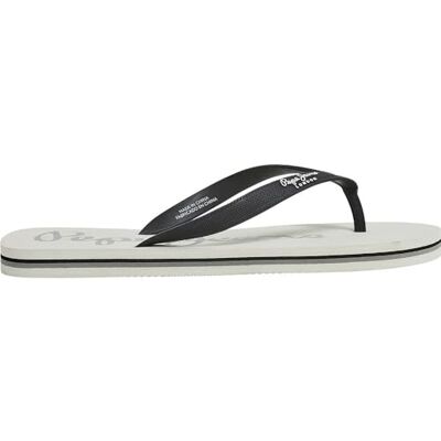Pepe Jeans Bay Beach Basic M, Tongs Homme, Blanc (Off White), 7 - Publicité Pepe Jeans Bay Beach Basic M, Tongs Homme, Blanc (Off White), 7 - Publicité