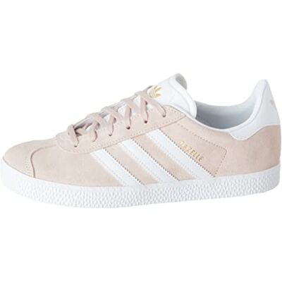 Adidas Originals Chaussures de course unisexe Gazelle, Beige, blanc, 38 EU - Publicité Adidas Originals Chaussures de course unisexe Gazelle, Beige, blanc, 38 EU - Publicité