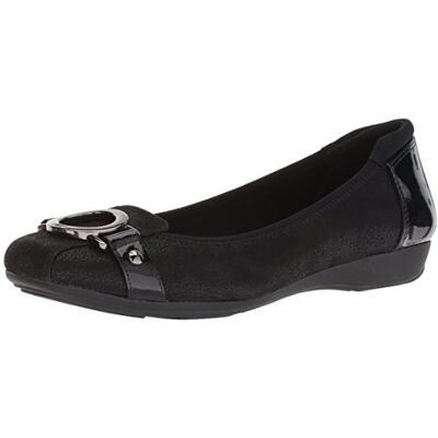 Anne Klein Umeko Ballerines Plates pour Femme, Tissu Multi Noir, 37 EU - Publicité Anne Klein Umeko Ballerines Plates pour Femme, Tissu Multi Noir, 37 EU - Publicité