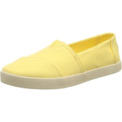 TOMS Avalon Mocassins pour Femme, Jaune, 37 EU - Publicité TOMS Avalon Mocassins pour Femme, Jaune, 37 EU - Publicité