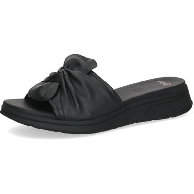 Caprice Sandale Femme en Cuir, Noir (Black Nappa), 39 EU - Publicité Caprice Sandale Femme en Cuir, Noir (Black Nappa), 39 EU - Publicité