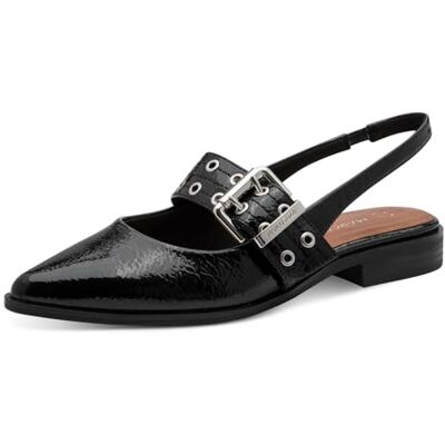 MARCO TOZZI Femme Escarpins Semelle intérieure Feel Me Souple Doublure Souple Végane Végane, Noir (Black Patent), 38 EU - Publicité MARCO TOZZI Femme Escarpins Semelle intérieure Feel Me Souple Doublure Souple Végane Végane, Noir (Black Patent), 38 EU - Publicité