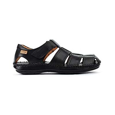 Pikolinos Sandales plates en Cuir TARIFA pour Homme Color BLACK - Publicité Pikolinos Sandales plates en Cuir TARIFA pour Homme Color BLACK - Publicité