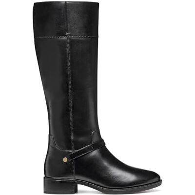 Geox D Felicity Bottes hautes au genou pour femme, noir, 36,5 UE, Noir, 36.5 EU - Publicité Geox D Felicity Bottes hautes au genou pour femme, noir, 36,5 UE, Noir, 36.5 EU - Publicité